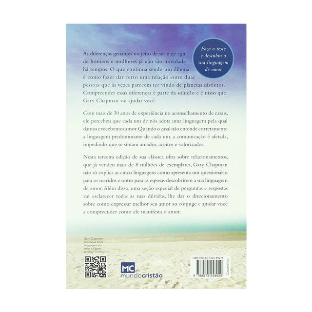 Livro As 5 Linguagens Do Amor - Gary Chapman