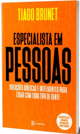 Livro Especialista Em Pessoas - Tiago Brunet