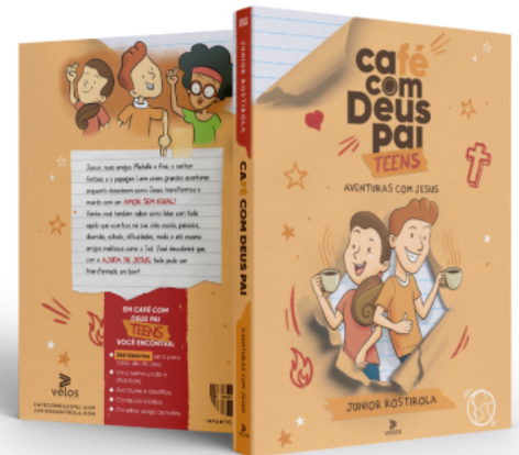 Livro Café com Deus Pai Teens 2024 - Junior Rostirola