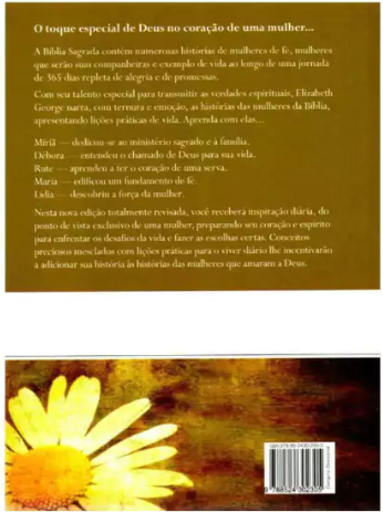 Livro Mulheres Que Amaram A Deus - Elizabeth George