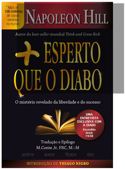 Livro Mais esperto que o Diabo - Napoleon Hill