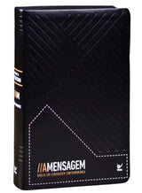 Biblia Mensagem Letra Gigante Luxo Preta
