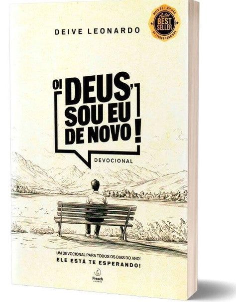 Livro Devocional Oi Deus, Sou Eu De Novo! - Deive Leonardo