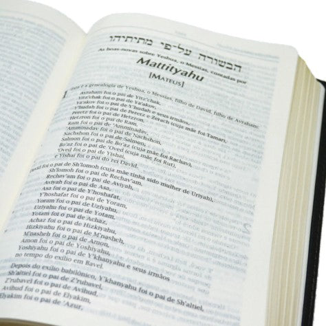 Bíblia Judaica Completa - Capa Luxo Preta