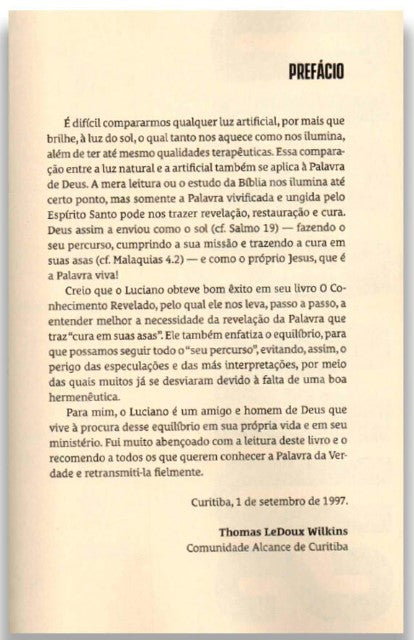Livro O Conhecimento Revelado: Descobrindo o Invisível Aos Olhos Da Razão - Luciano Subirá