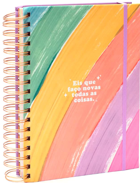 Planner Meu Plano Perfeito Capa Dura Pastel