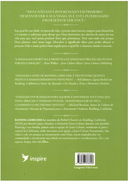 Livro Enraizado - Banning Liebscher