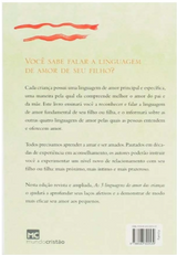 Livro As 5 Linguagens Do Amor Das Crianças - Gary Chapman